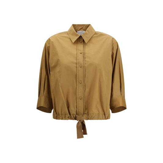 Forte_Forte Bicolor Cotton Shortsleeve Shirt