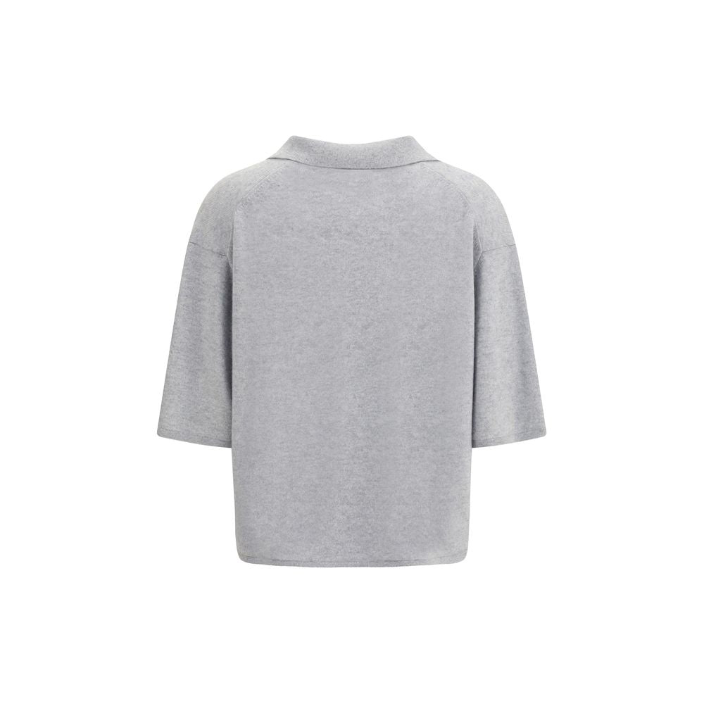 Lisa Yang Gray Cashmere Sweater