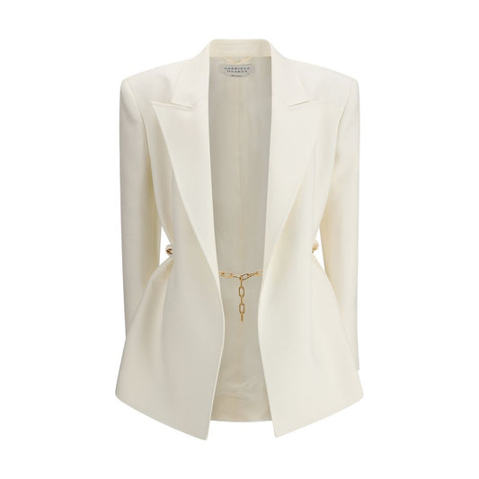 Gabriela Hearst Beige Fleece Wool Blazer