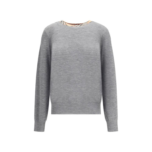 Burberry Gray Cotton Sweatshirt