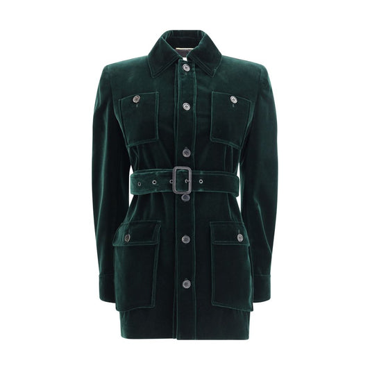 Saint Laurent Bicolor Cotton Clothing