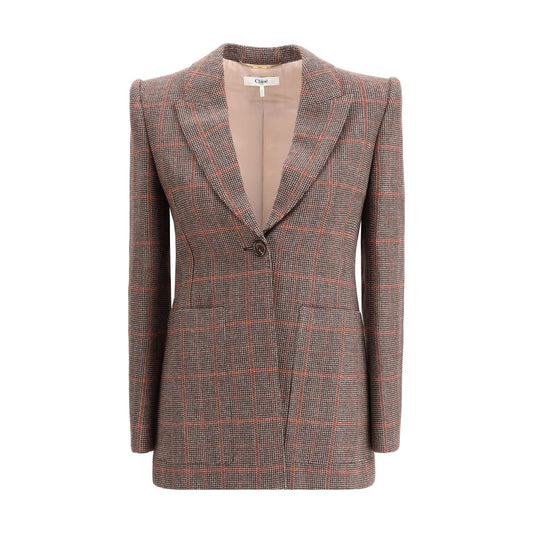 Chloé Brown Wool Blazer