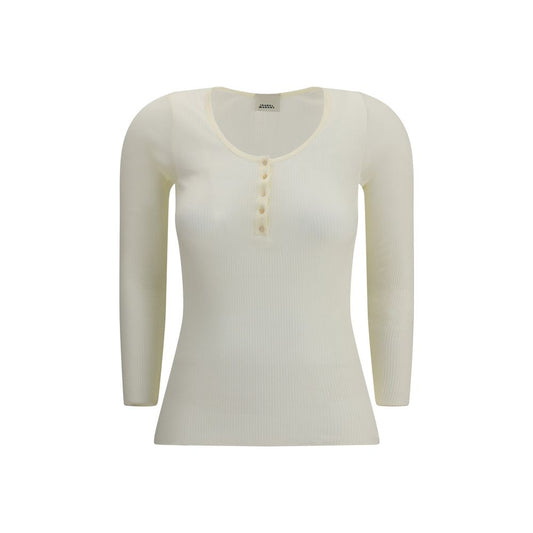 Isabel Marant Beige Cotton Top