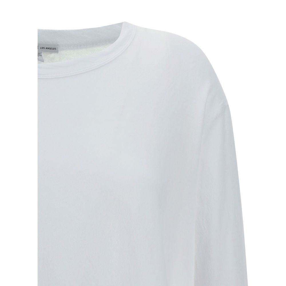 James Perse White Cotton Sweatshirt