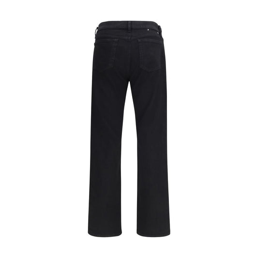 Golden Goose Black Cotton Slim Fit Jeans
