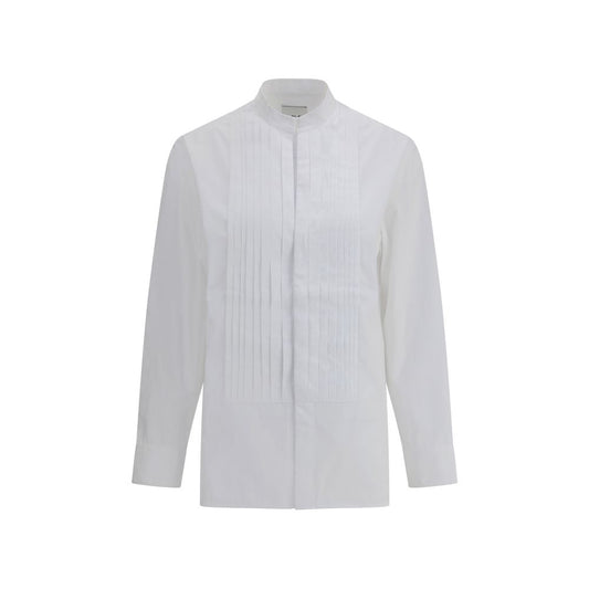 SA SU PHI White Cotton Dress Shirt