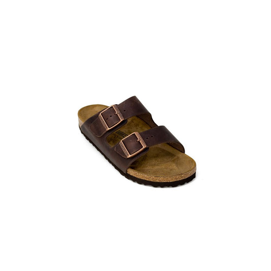 Birkenstock Brown Synthetic Slippers