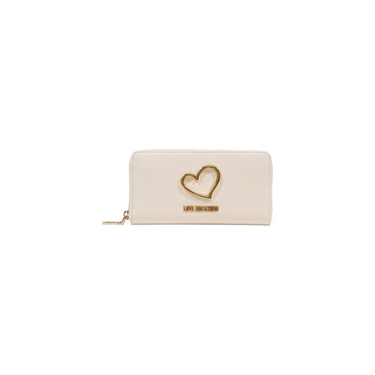 Love Moschino Beige Polyethylene Wallet