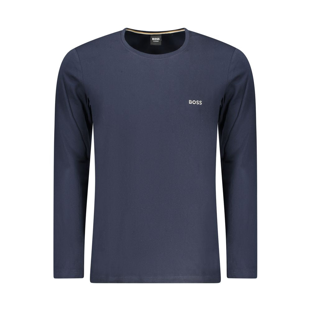 Hugo Boss Blue Cotton Men's T-Shirt