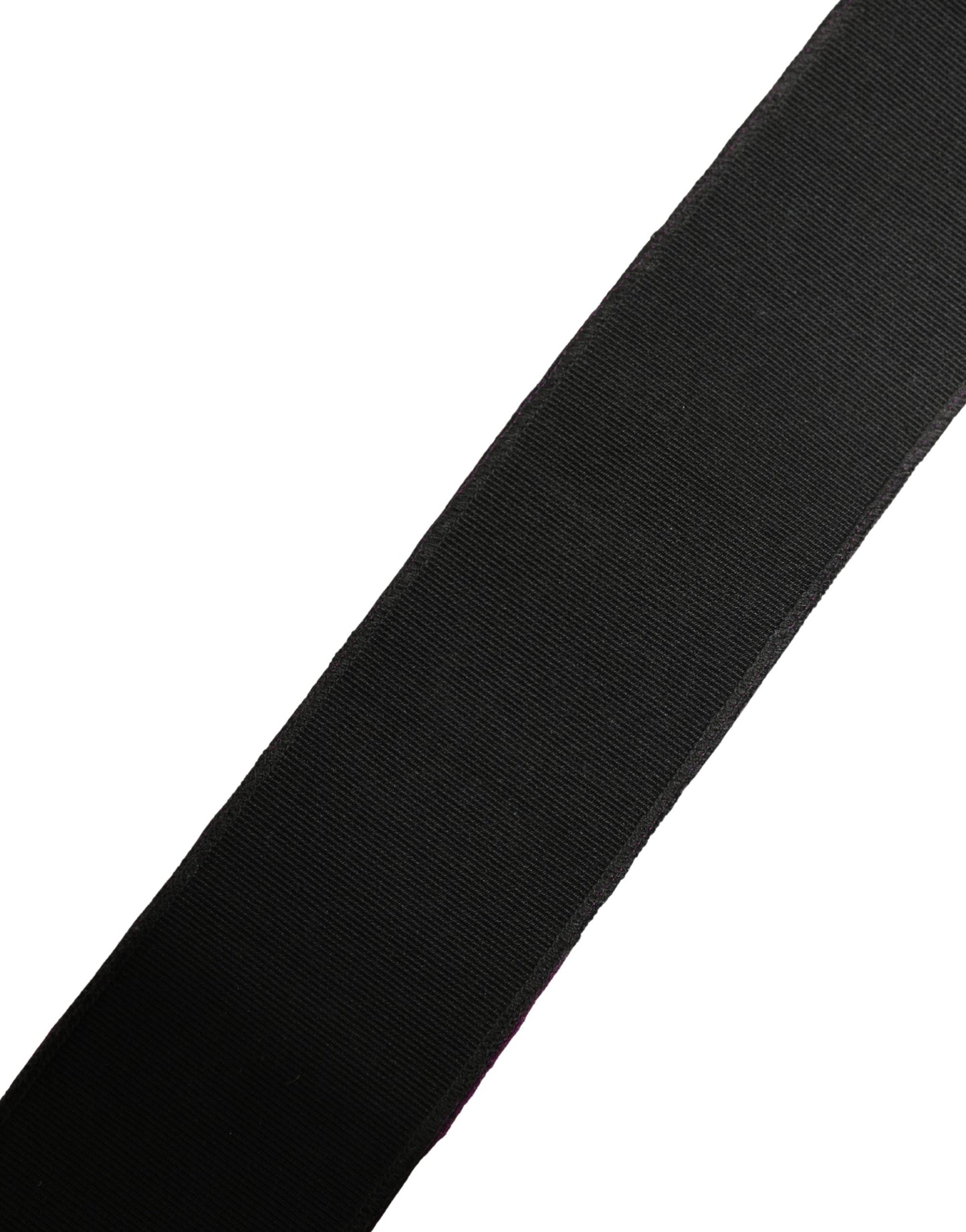 GF Ferre Women Purple Sequined Silver Metal Buckle Belt