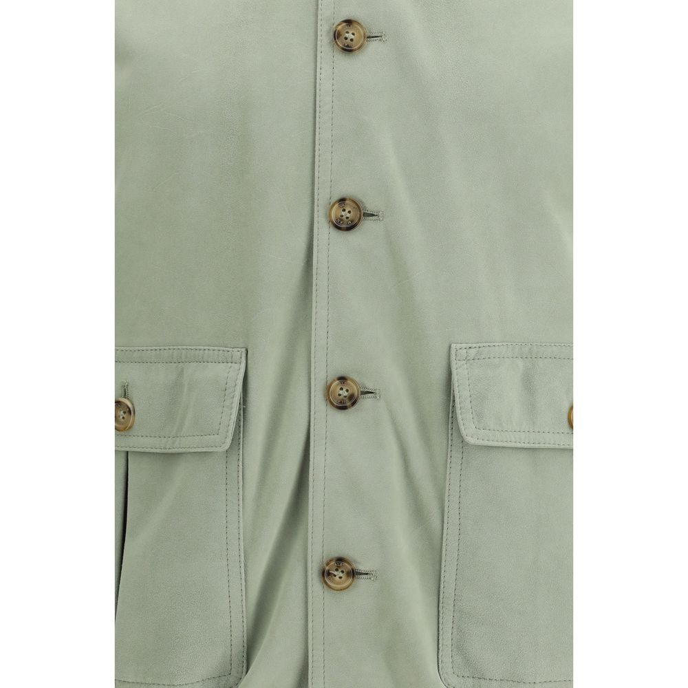 Valstar Brown Calf Leather Bos Taurus Bomber