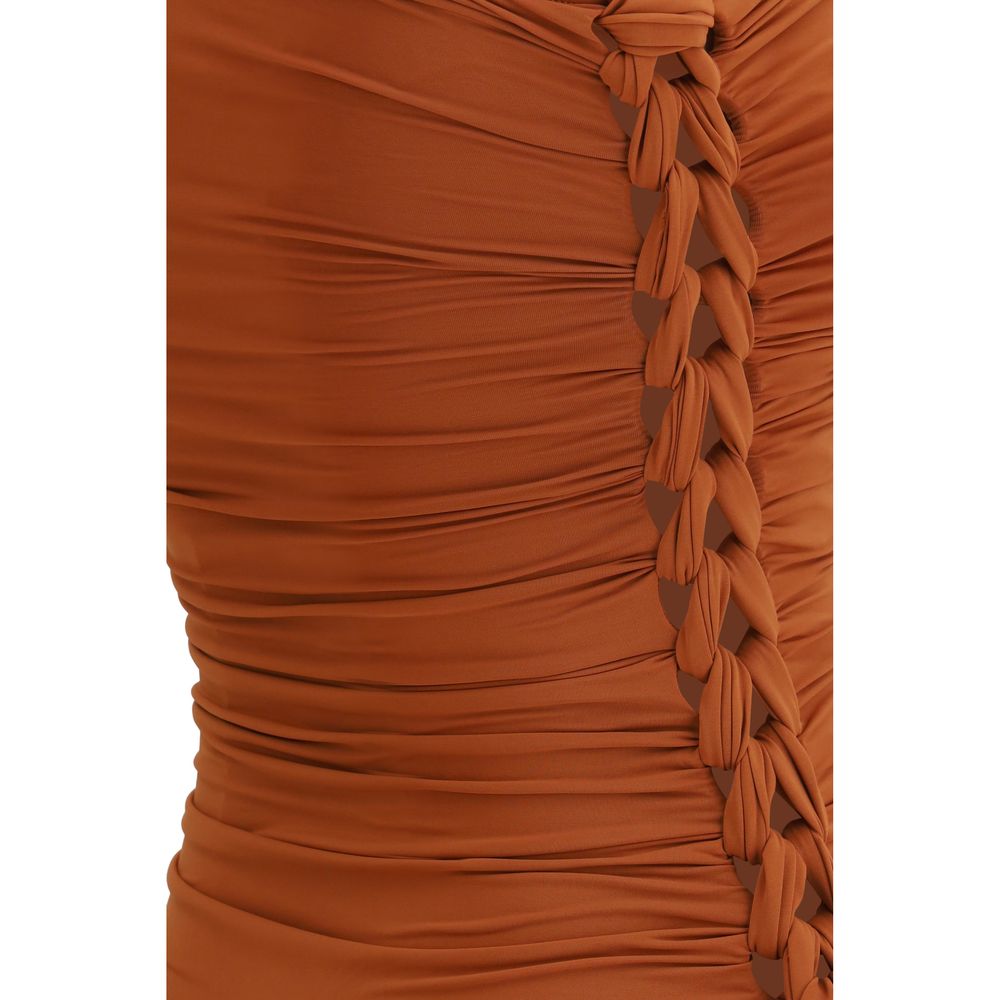 Zimmermann Brown Polyester One-Piece Swimsuit