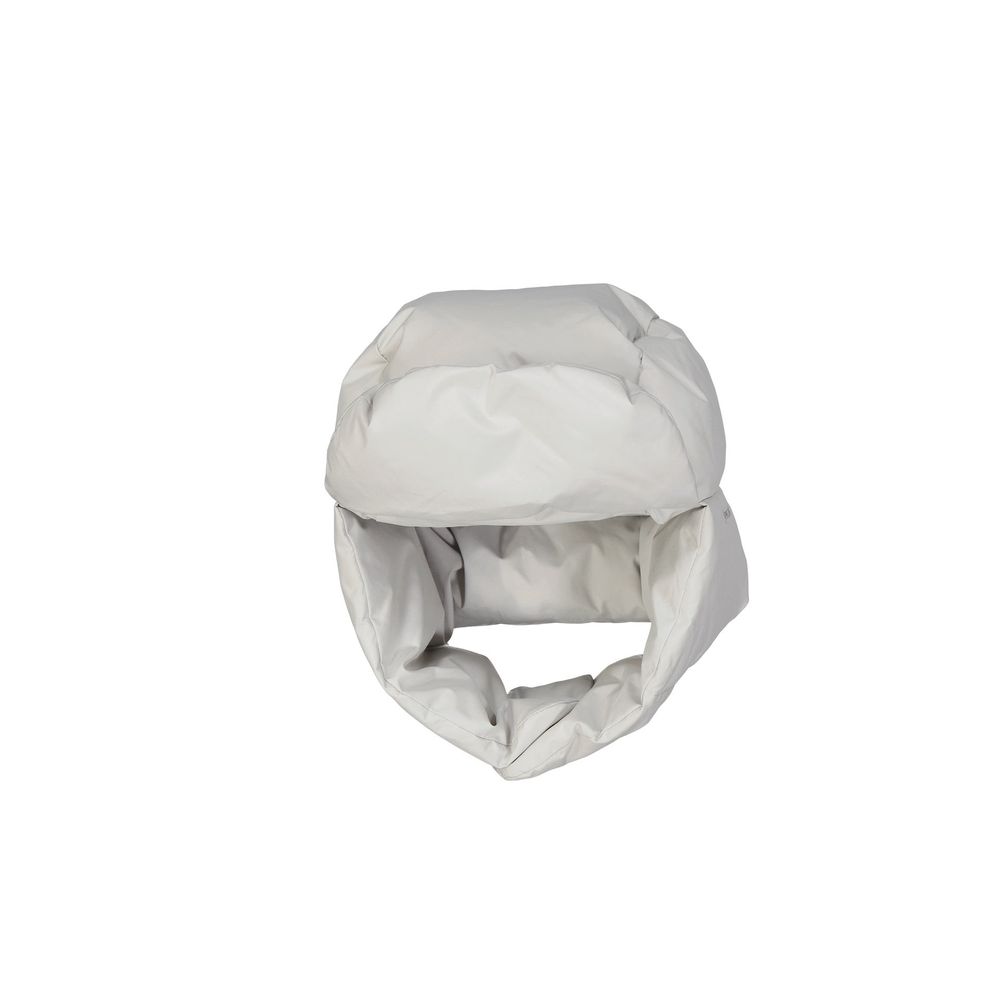 Herno White Polyester Beanie
