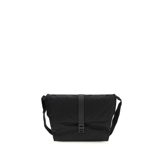 Ferragamo Black Nylon Shoulder Bag
