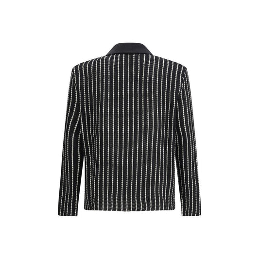 Jil Sander Black Cotton Cardigan