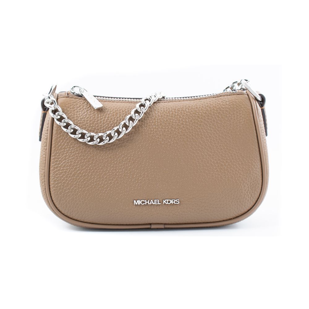 Michael Kors Brown Leather Crossbody Bag