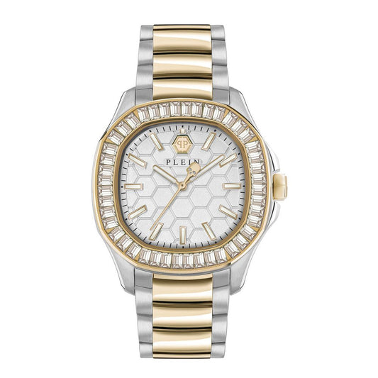 Philipp Plein Gold Stainless Steel Dress Watch