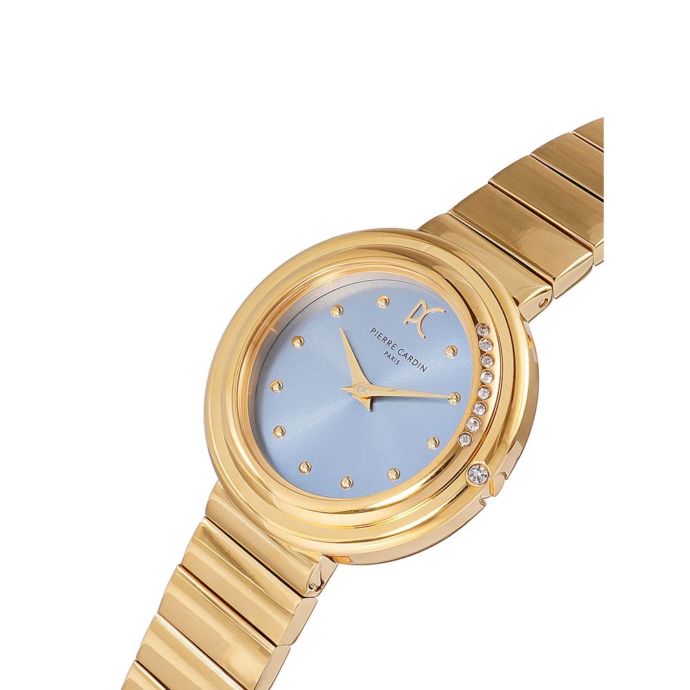 Pierre Cardin Gold Stainless Steel Dress Watch