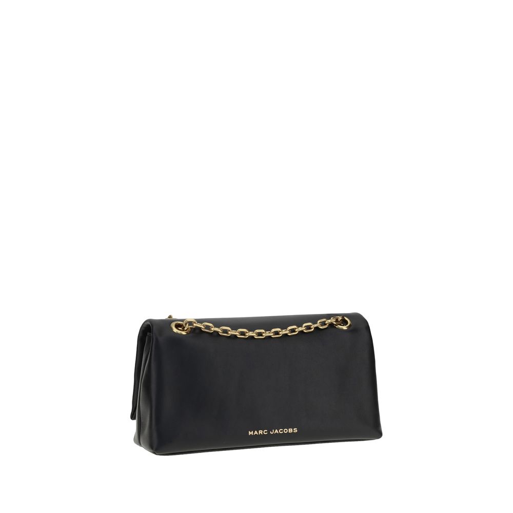 Marc Jacobs Black Calf Leather Bos Taurus Shoulder Bag