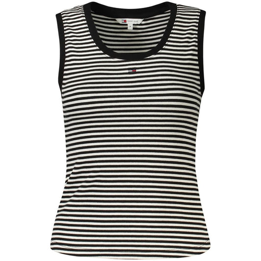 Tommy Hilfiger Black Cotton Women's Tank Top