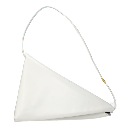 Marni White Leather Shoulder Bag