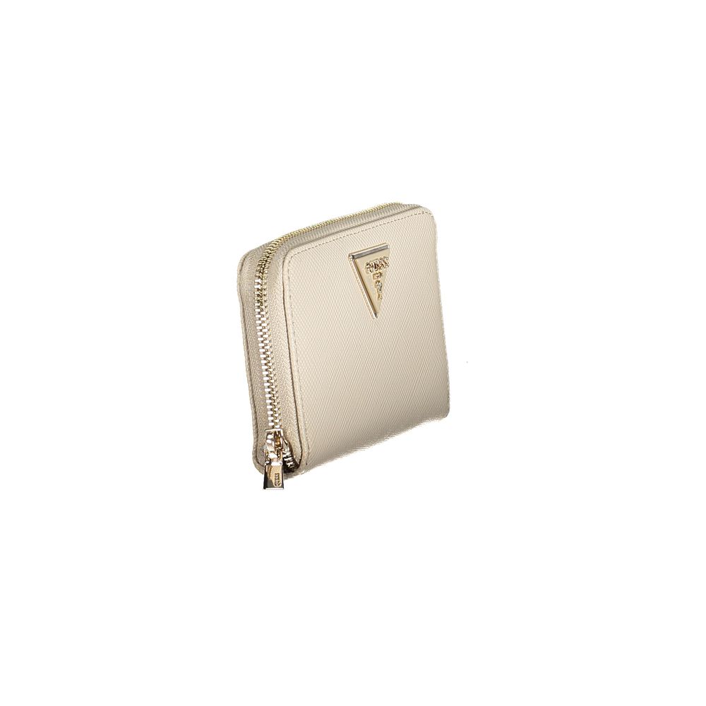 Guess Jeans Beige Polyurethane Women Wallet