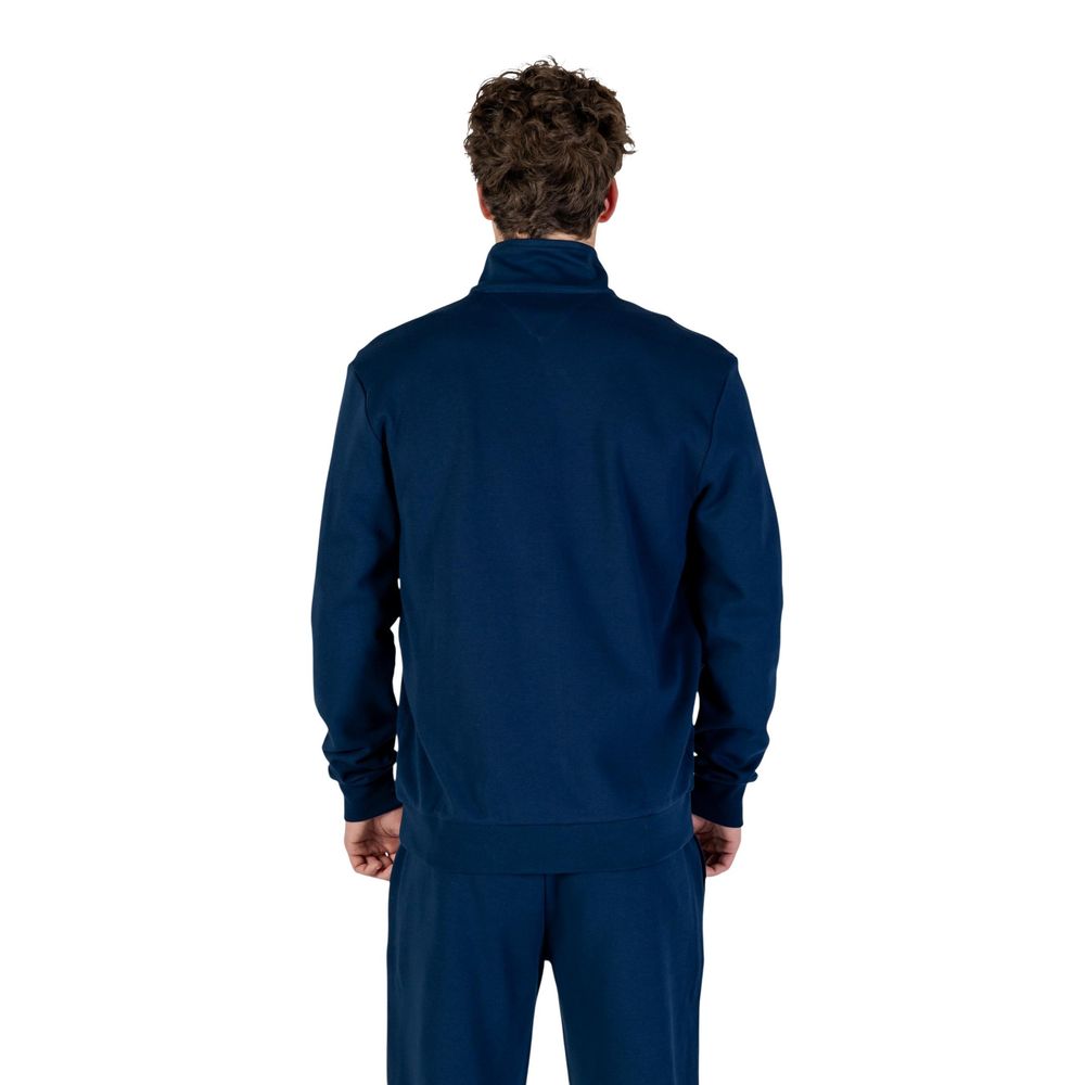 Tommy Hilfiger Blue Recycled Cotton Sweatshirt