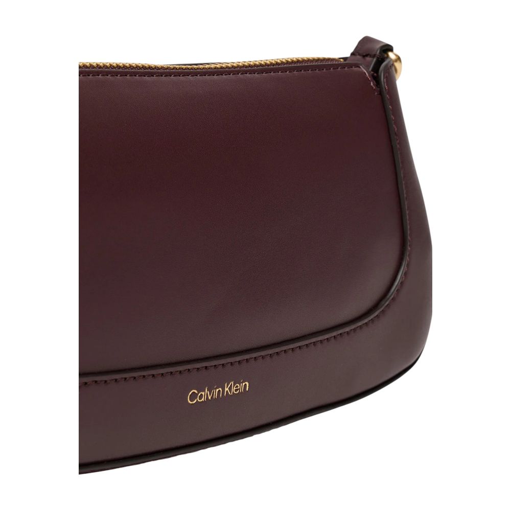 Calvin Klein Brown Polyethylene Handbag