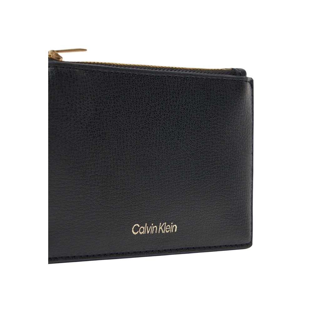Calvin Klein Black Polyethylene Cardholder