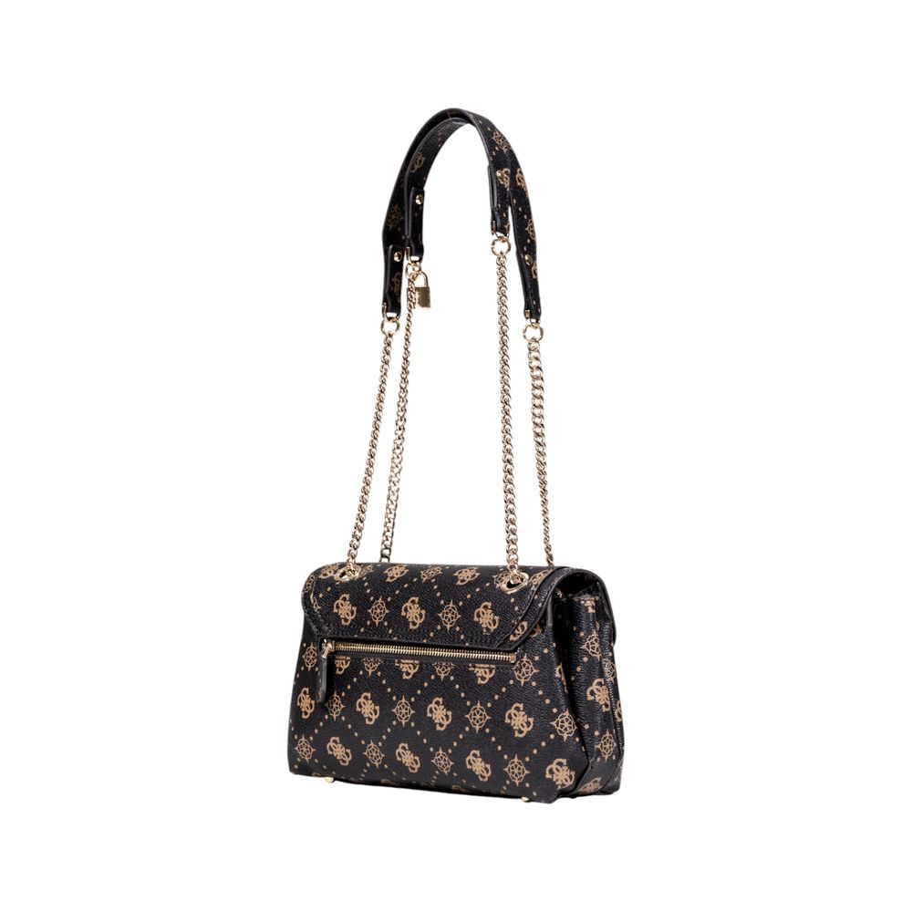 Guess Brown Polyethylene Handbag