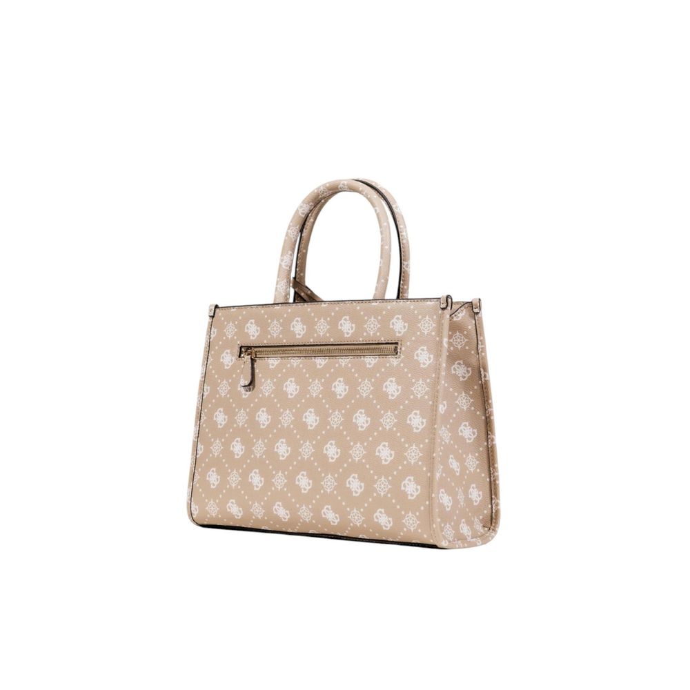 Guess Beige Polyethylene Handbag