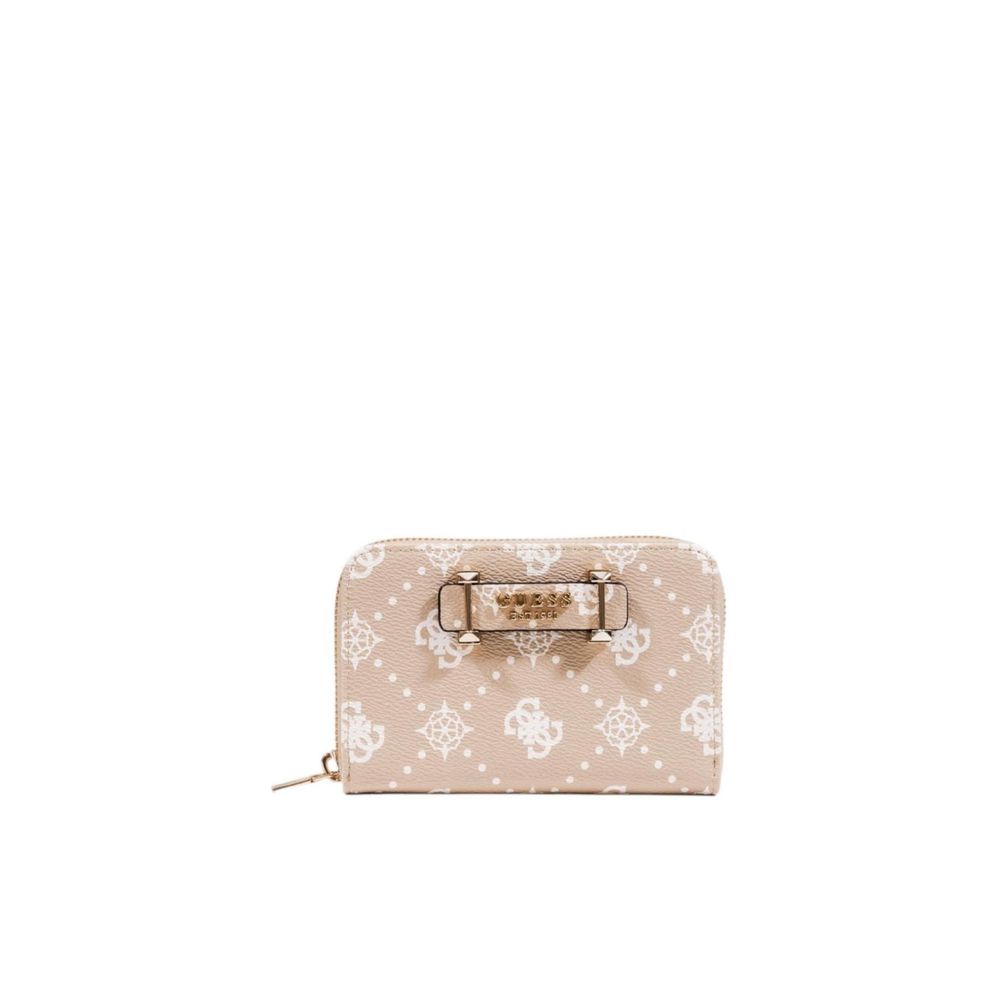 Guess Beige Polyethylene Wallet