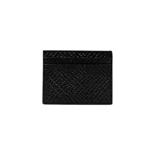 Armani Exchange Black Leather Cardholder
