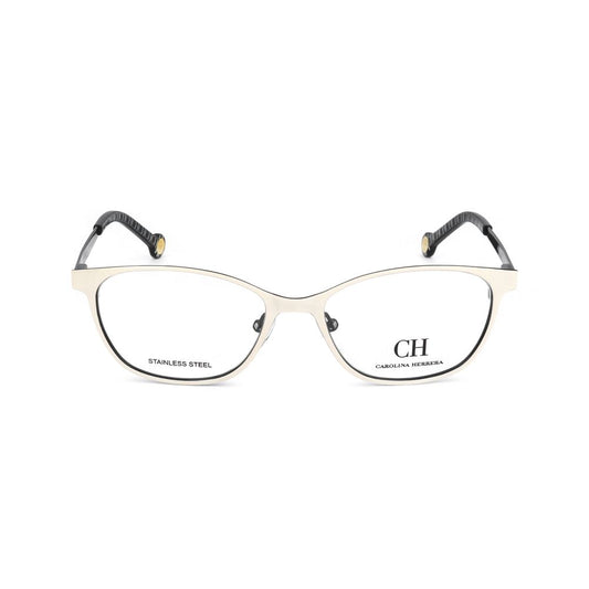Carolina Herrera Black Stainless Steel Glasses (Frames)