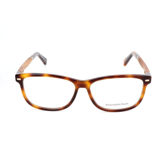 Ermenegildo Zegna Brown Acetate Glasses (Frames)