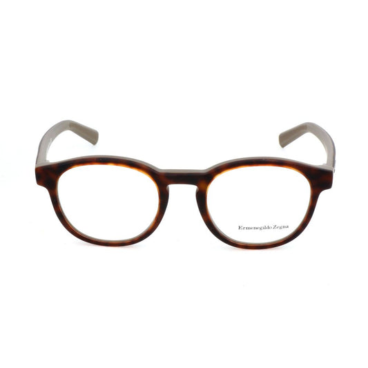 Ermenegildo Zegna Brown Acetate Glasses (Frames)
