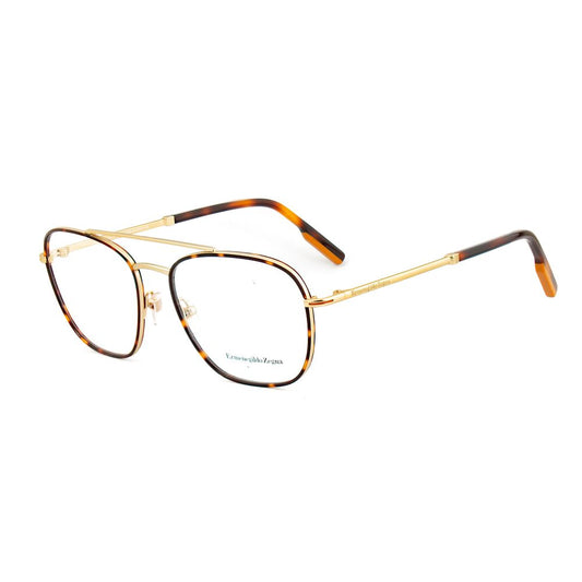Ermenegildo Zegna Gold Metal Glasses (Frames)
