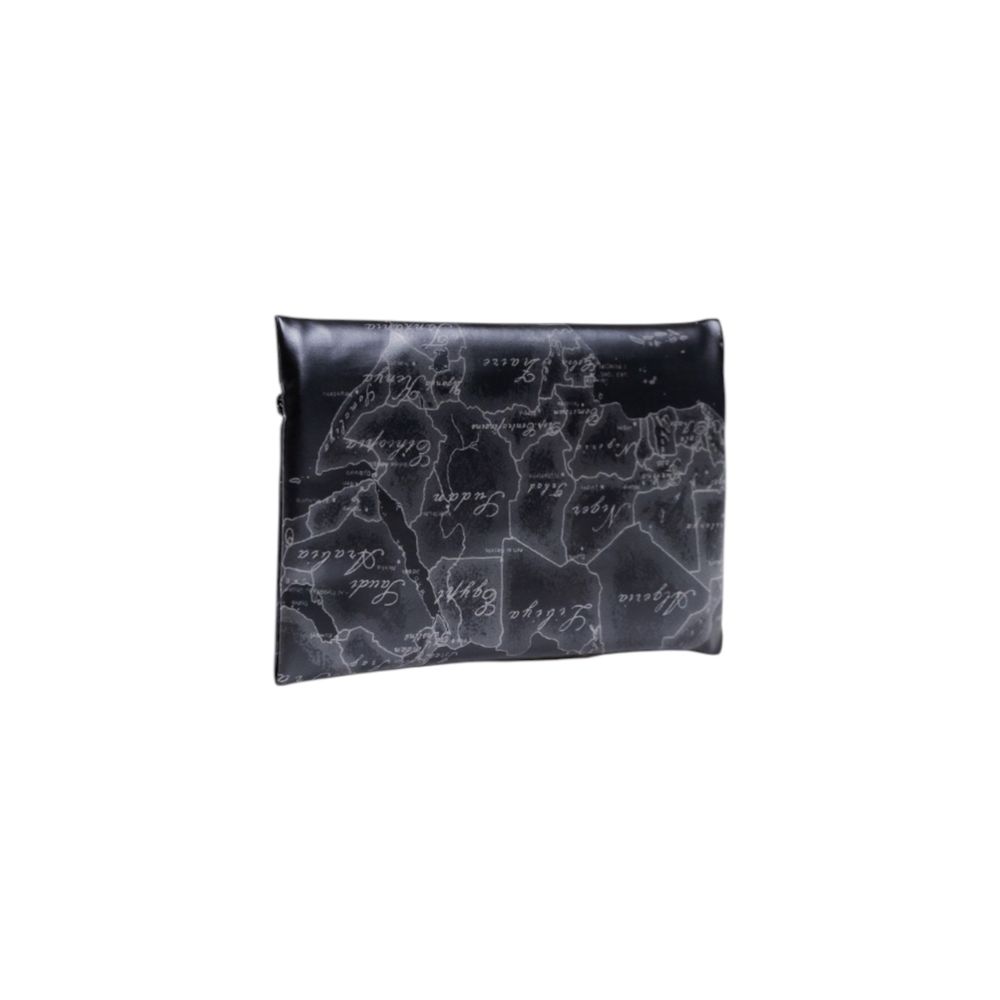 Alviero Martini Prima Classe Black Polyethylene Clutch Bag