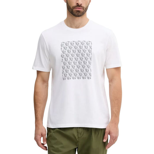 Calvin Klein Jeans White Cotton T-Shirt