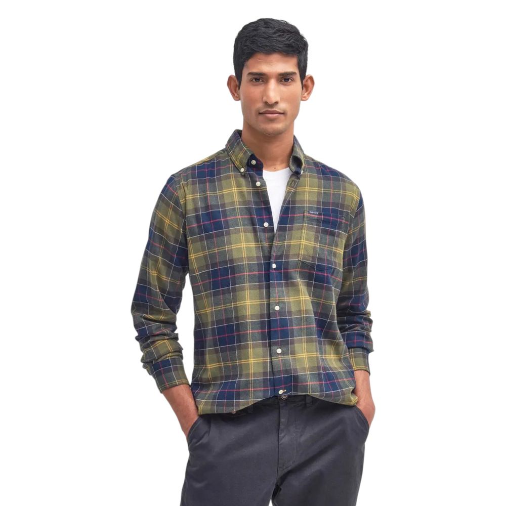 Barbour Bicolor Cotton Dress Shirt