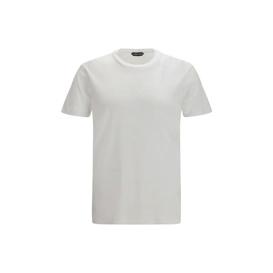 Tom Ford White Cotton T-Shirt
