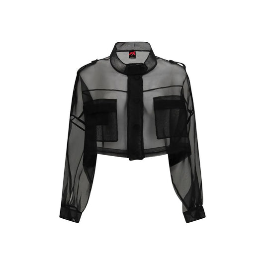 PINKO Black Silk Clothing