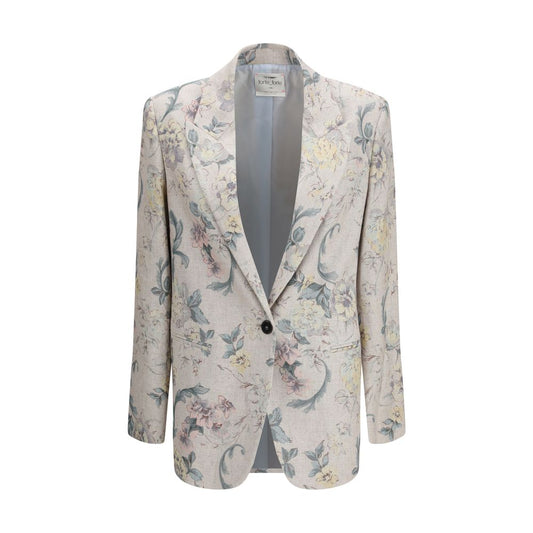 Forte_Forte Multicolor Viscose Jackets And Coat
