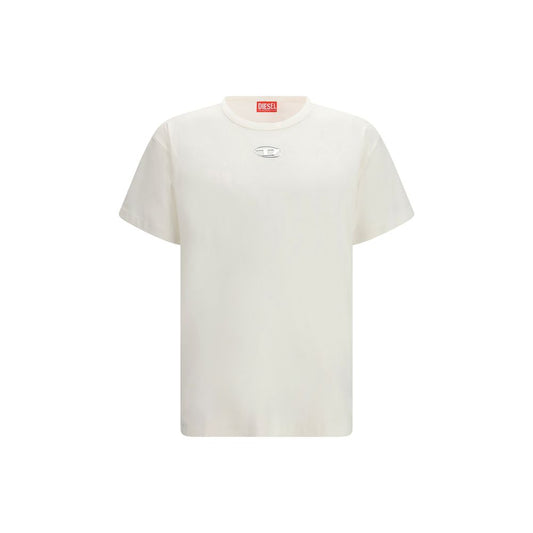 Diesel White Cotton T-Shirt