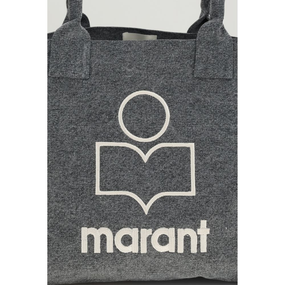 Isabel Marant Gray Cotton Shoulder Bag