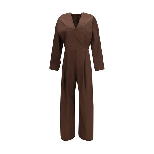 The Latest Brown Cotton Jumpsuit