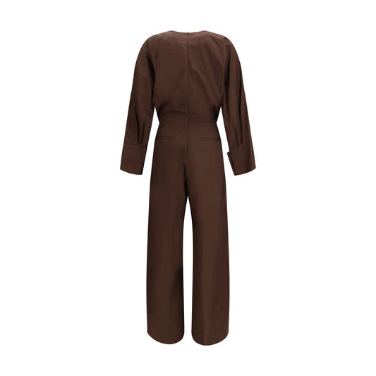 The Latest Brown Cotton Jumpsuit