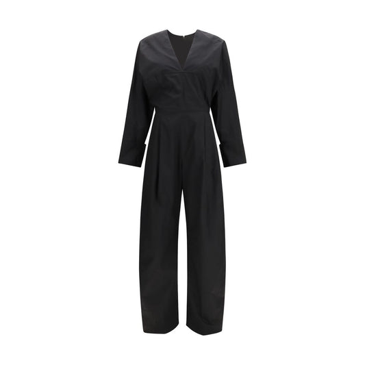The Latest Black Cotton Jumpsuit