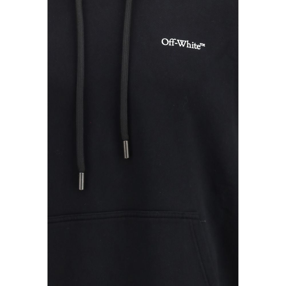 Off-White Black Cotton Sweatshirt