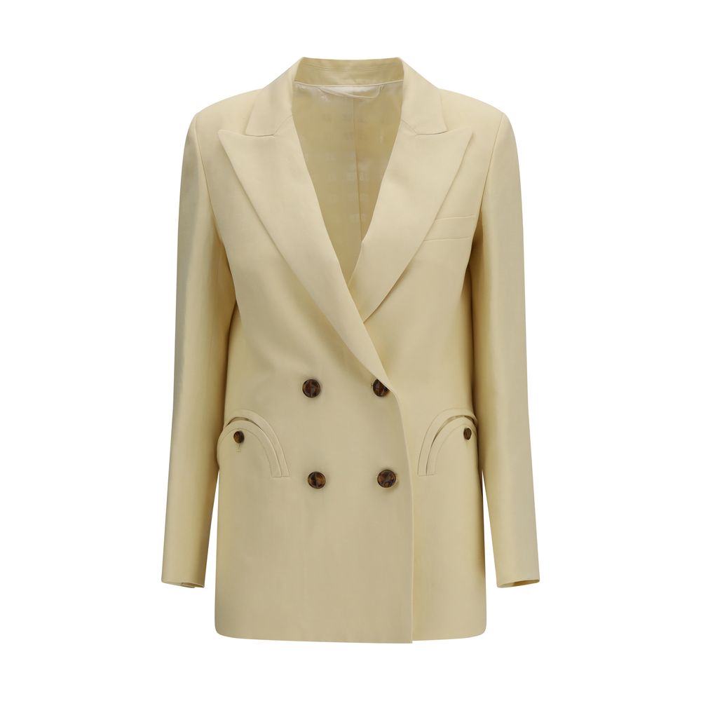 Blazé Milano Beige Linen Blazer